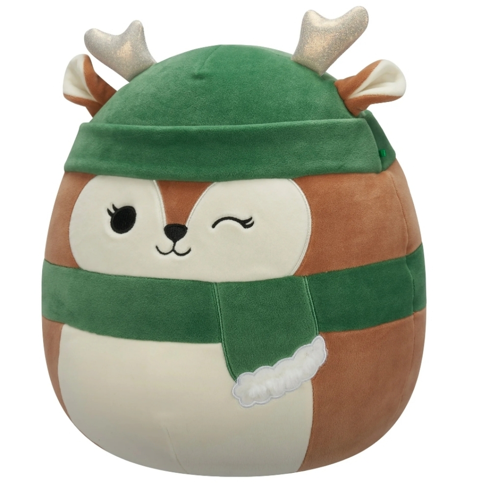 Squishmallows Official Plush 12 inch Dawn The Winking Brown Fawn - Picture 3 of 7
